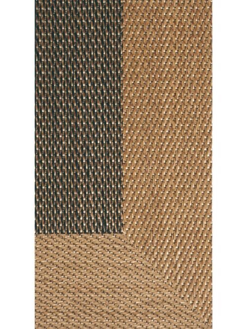 Alfombra Teplon con cenefa Bronce/Oro