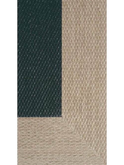 Alfombra Teplon con cenefa Antracita/Ceniza