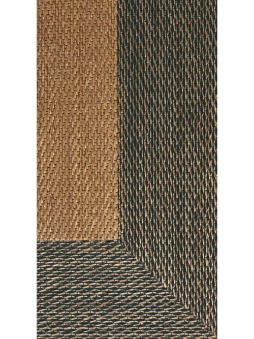 Alfombra Teplon con cenefa Oro/Bronce