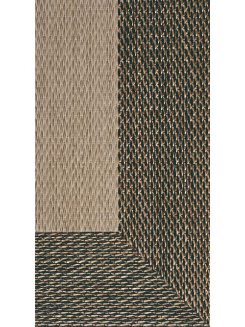 Alfombra Teplon con cenefa Ceniza/Bronce