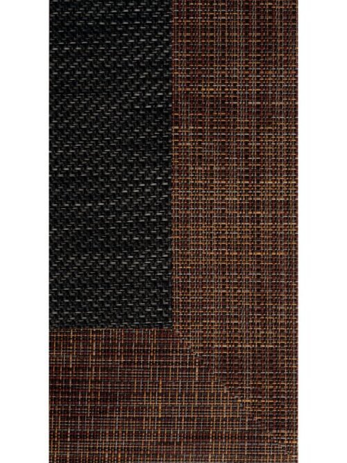 Alfombra Teplon con cenefa Charme Gris/Tostado