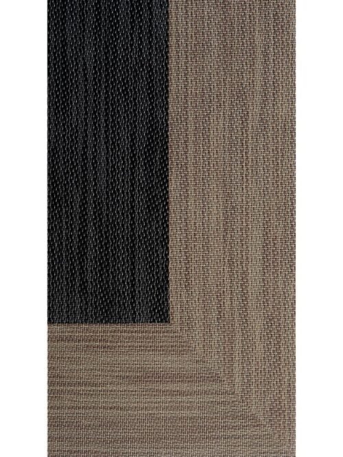 Alfombra Teplon con cenefa Archi Gris/Beige