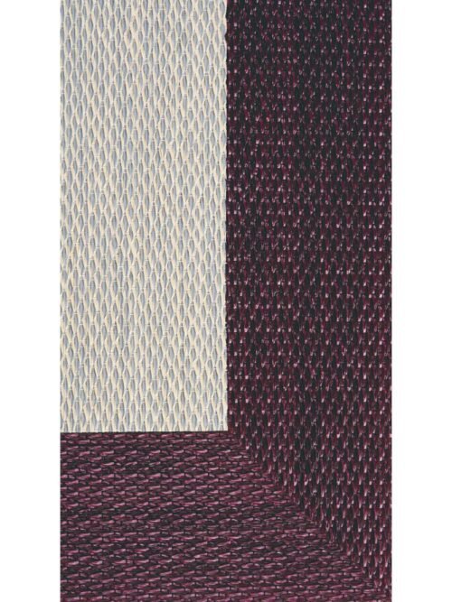 Alfombra Teplon con cenefa Seda/Morado