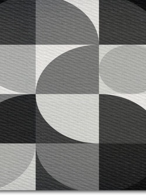 Alfombra vinílica Teplon Digital Luna Gris