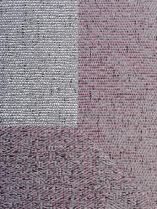 Alfombra Teplon con cenefa Perla/Purpura