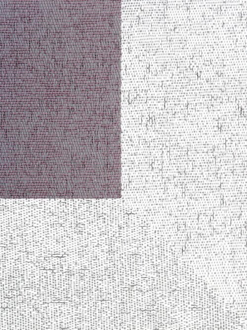 Alfombra Teplon con cenefa Purpura/Cuarzo