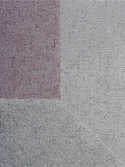 Alfombra Teplon con cenefa Purpura/Perla