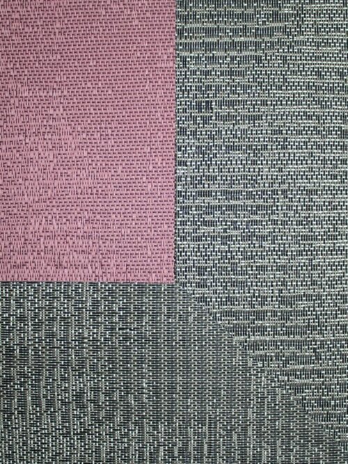 Alfombra Teplon con cenefa Turmalina/Grafito