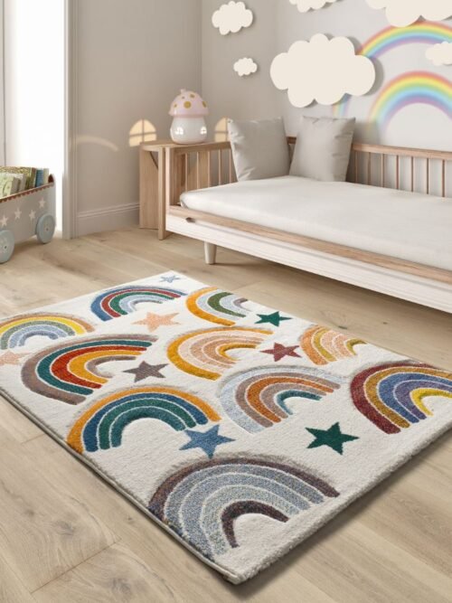 Alfombra Infantil Arcoiris Balloon Multi 40364 21