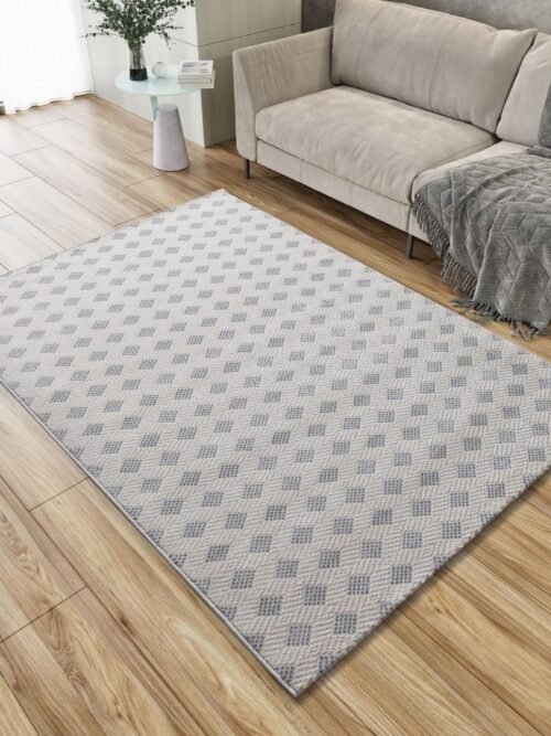 Alfombra Estilo nórdico Baresa Plata 12951 19