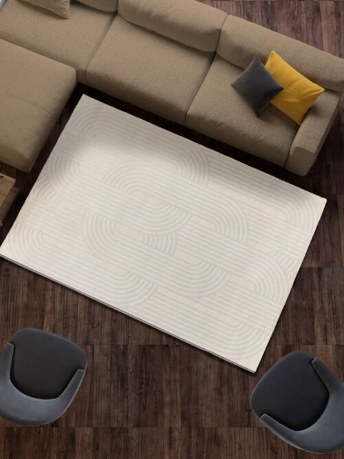 Alfombra Estilo nórdico Baresa Plata 12963 19