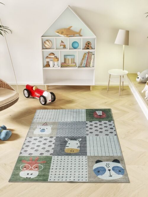 Alfombra Infantil Lavable Candy Multi 24061 21