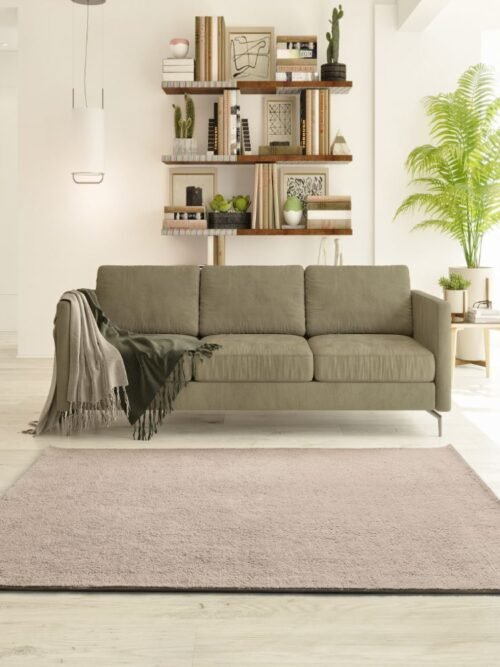 Alfombra Lisa Coraline Liso Beige 02