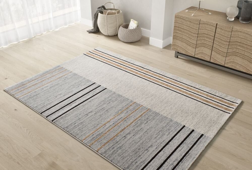Alfombra Geométrica Craft Gris 12936 14
