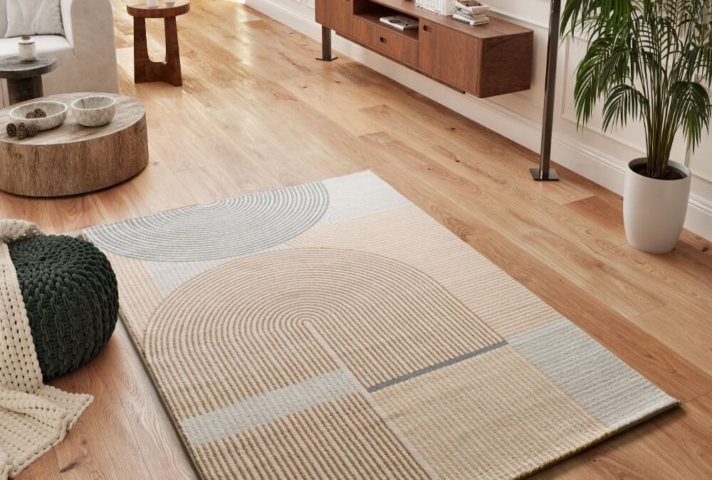 Alfombra Estilo nórdico Garden Beige12701 02