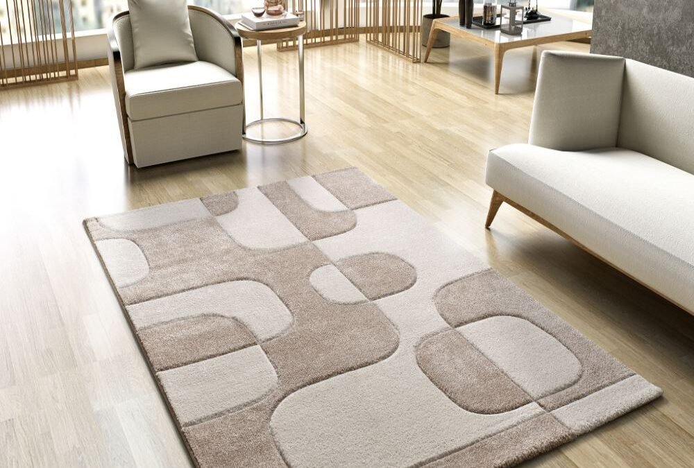 Alfombra Geométrica Lena Crema 40314 41