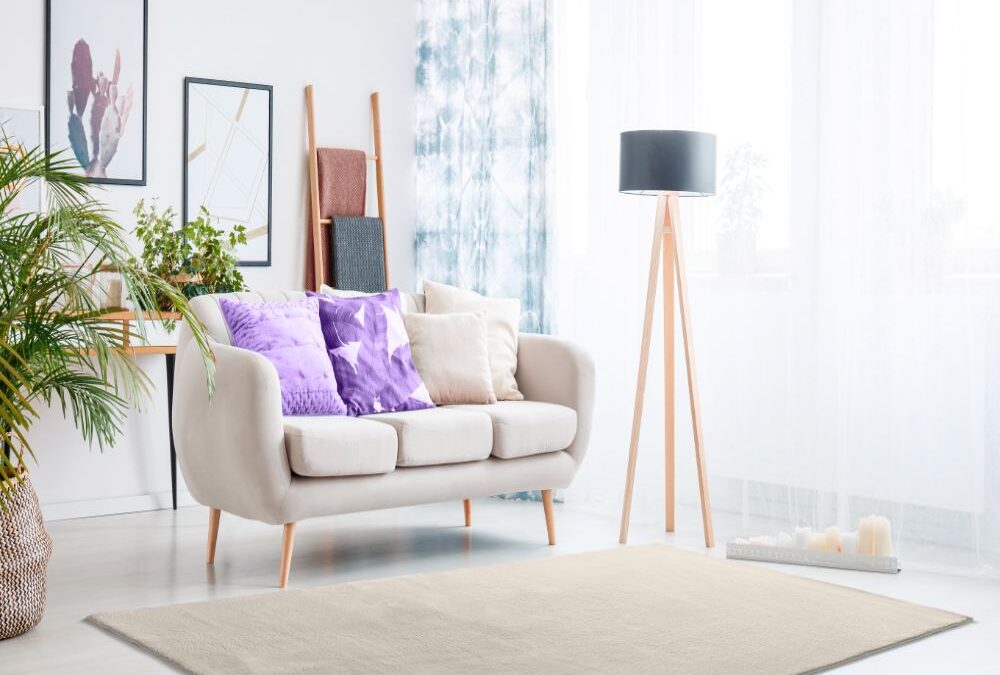 Alfombra Lisa tipo shaggy Loft Liso Blanco