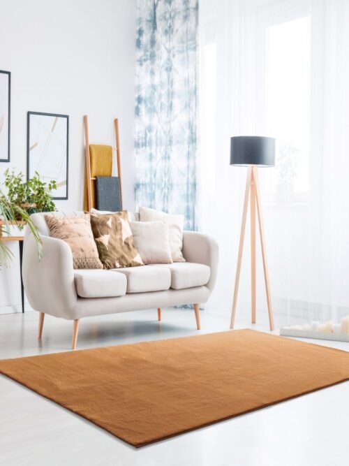 Alfombra Lisa Loft Liso Cobre