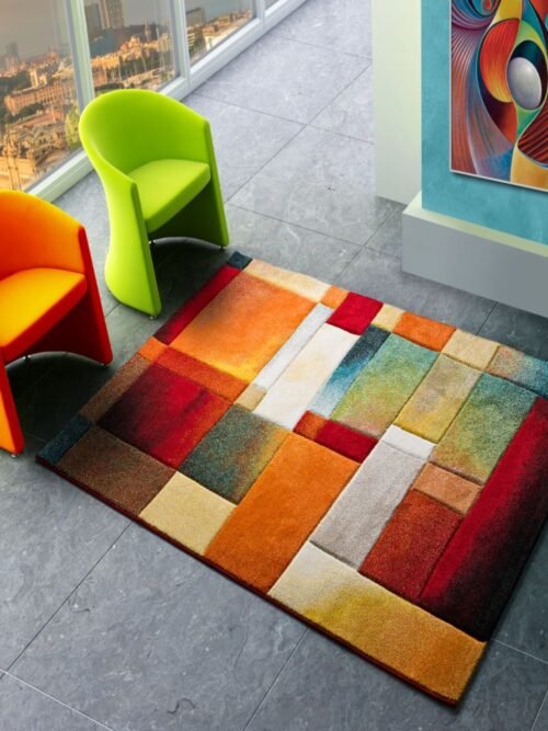 Alfombra Geométrica Matrix Multi 21322 21