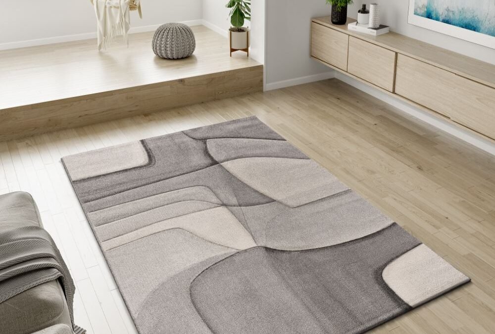 Alfombra Geométrica Medel Gris 40378 14 Gris