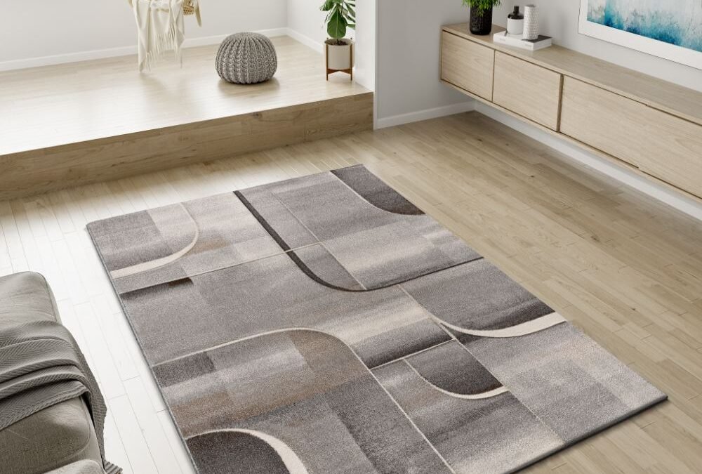 Alfombra Geométrica Medel Gris 40379 14