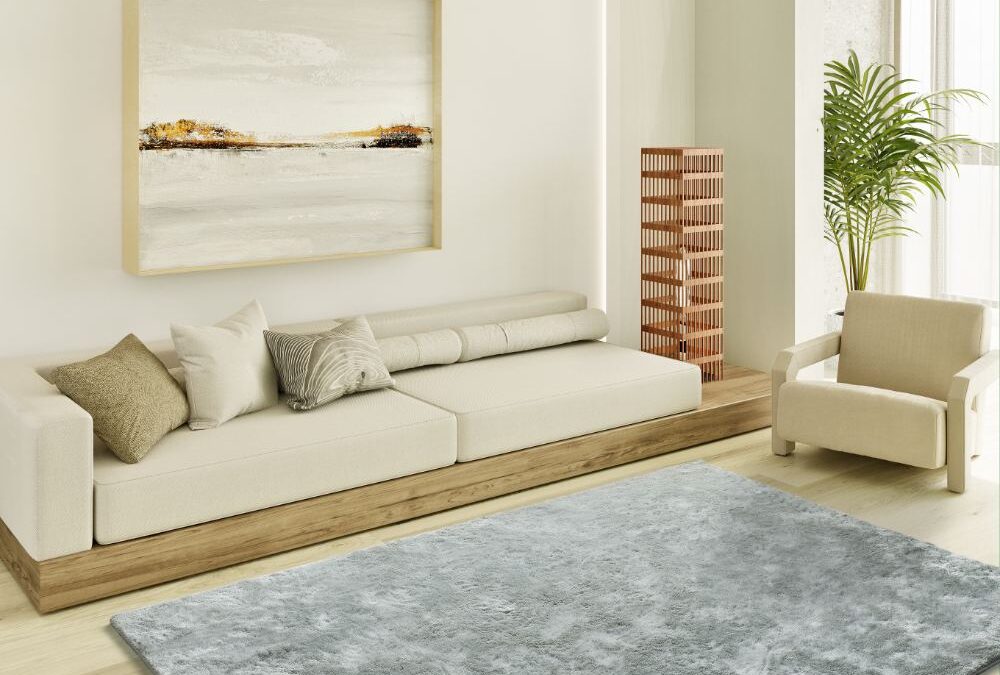 Alfombra Lisa Roma Liso Plata 19