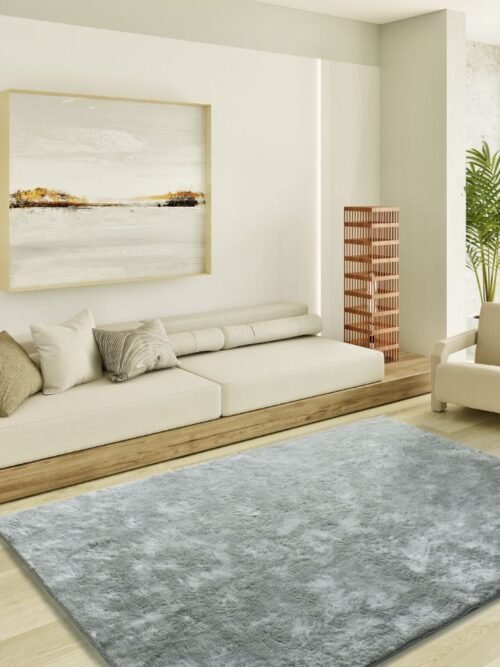 Alfombra Lisa Roma Liso Plata 19