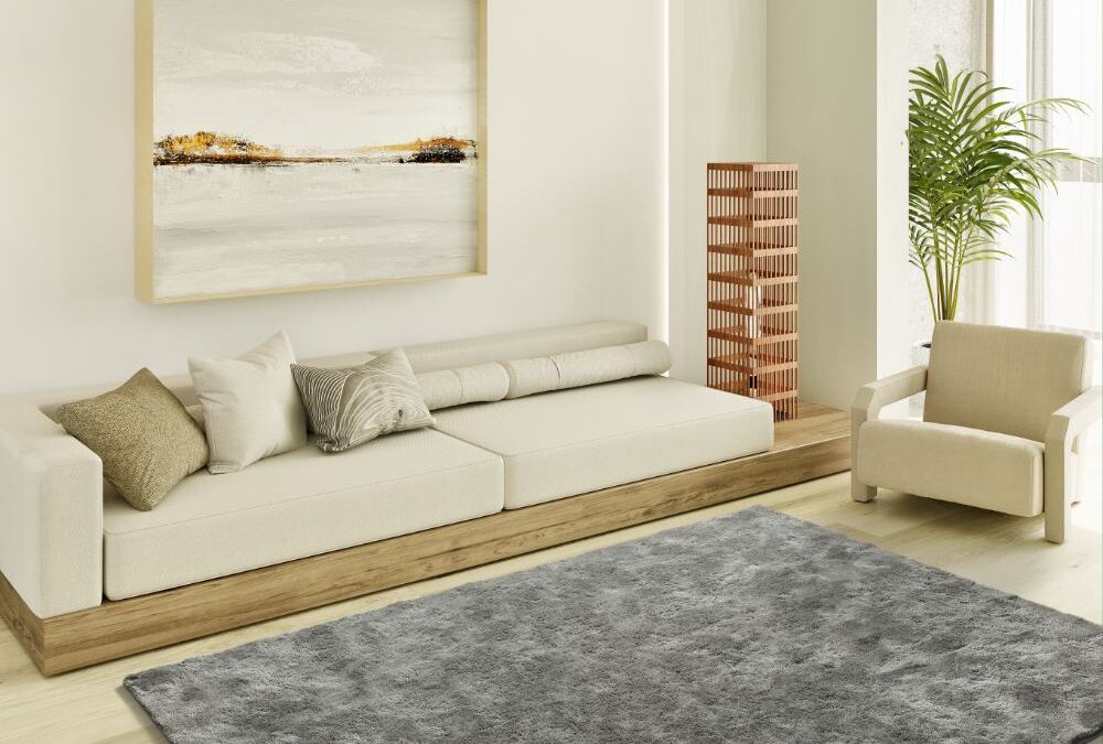 Alfombra Lisa Roma Liso Antracita 44