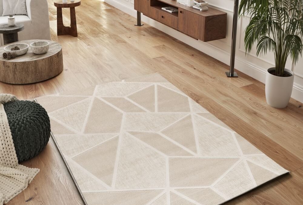 Alfombra Estilo Nórdico Sensation Blanco 12753 04