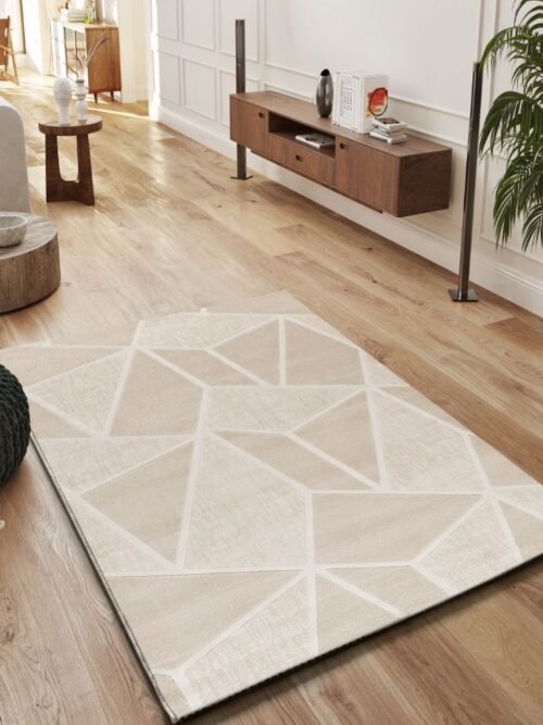 Alfombra Estilo Nórdico Sensation Blanco 12753 04