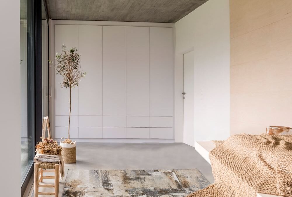 Alfombra Abstracta Aydin Beige 6119 02