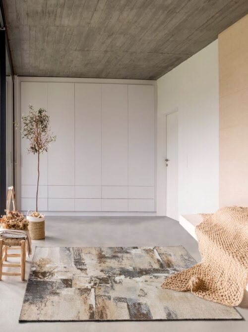 Alfombra Abstracta Aydin Beige 6119 02