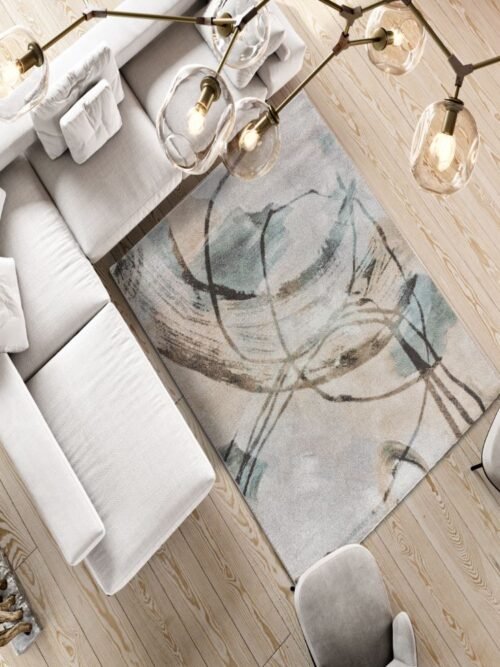 Alfombra Abstracta Aydin Multi 6134 21