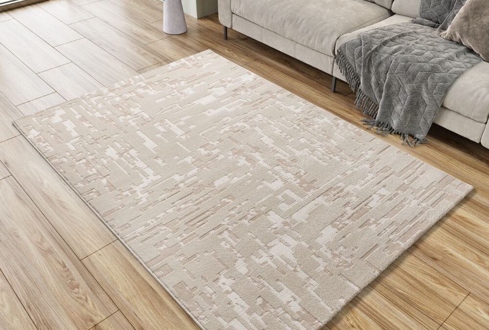 Alfombra Estilo nórdico con relieve Baresa Beige 12946 02