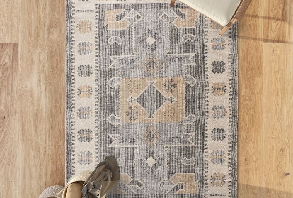 Alfombra Kilim con flechos Chandia Multi 1098 21