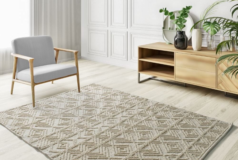 Alfombra Étnica Pamuk Crema 1115 41