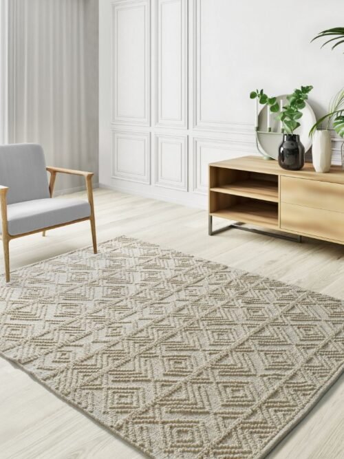 Alfombra Étnica Pamuk Crema 1115 41