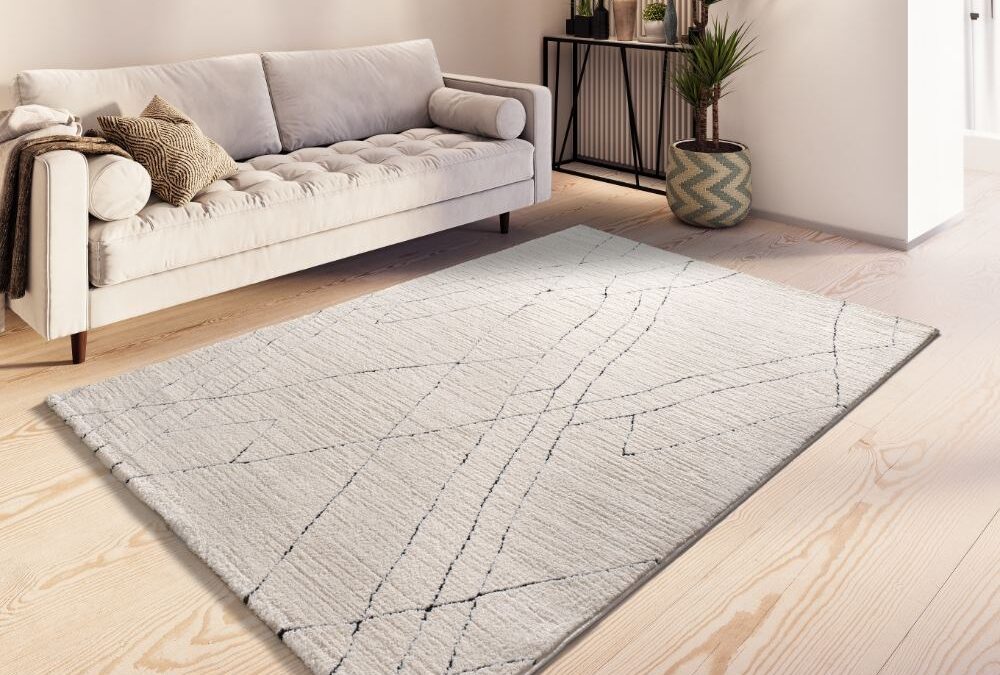 Alfombra Estilo nórdico Turin Blanco 2379 04