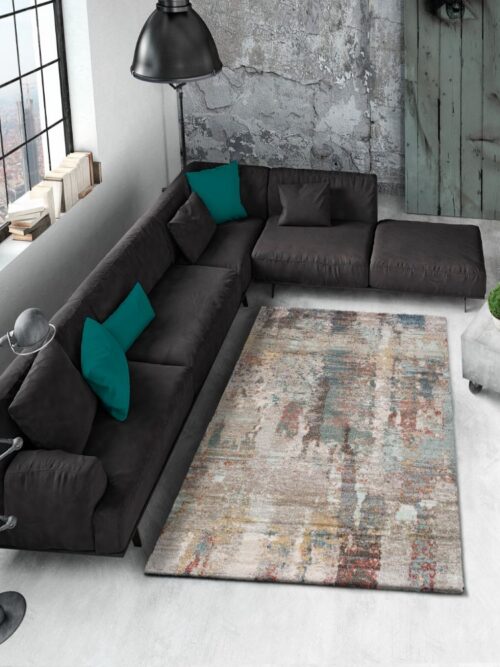Alfombra Abstracta estilo Vintage Amira Multi 20073