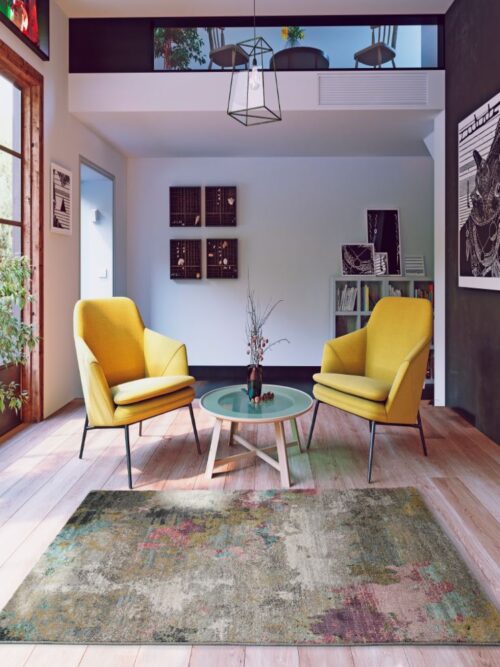 Alfombra Abstracta estilo Vintage Amira Multi 20099