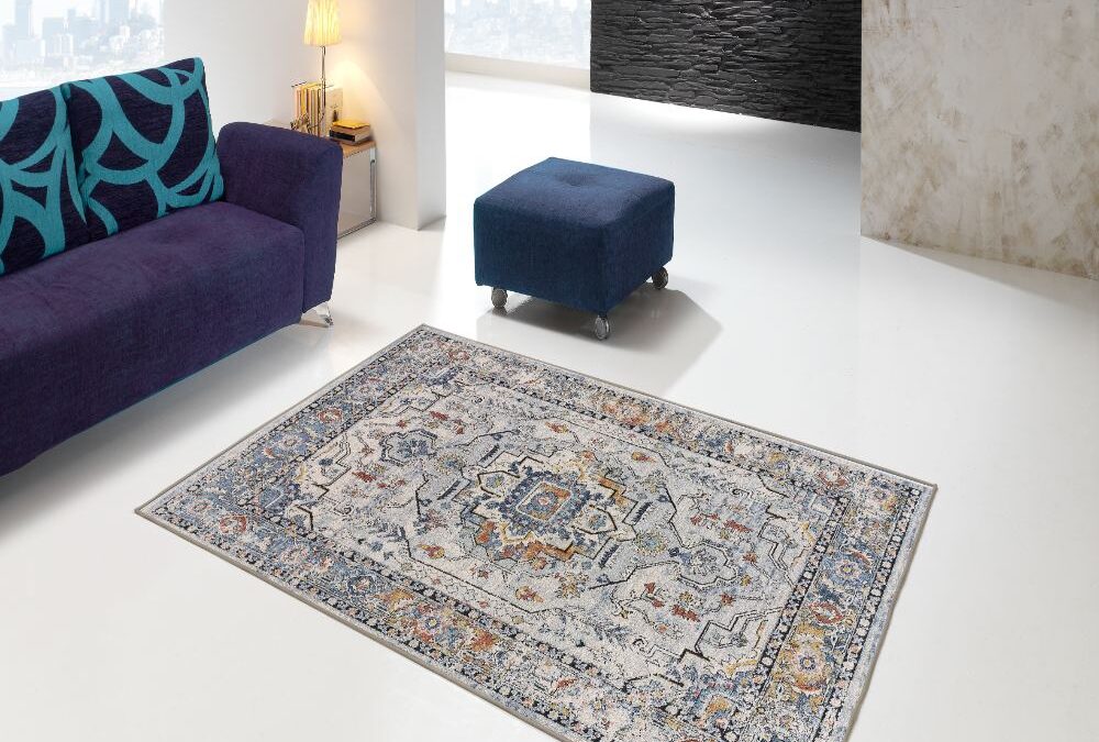 Alfombra Vintage Mabel Gris 2764