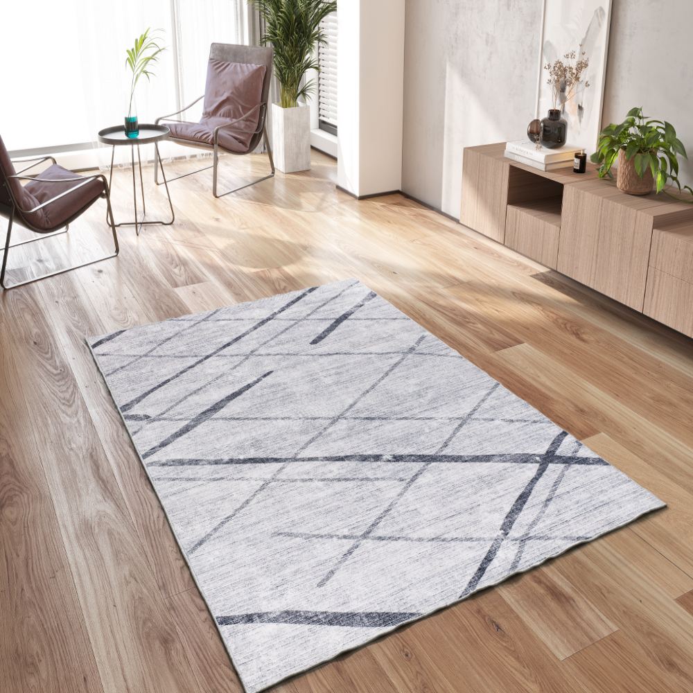 Alfombra Abstracta Class Gris 22036 14